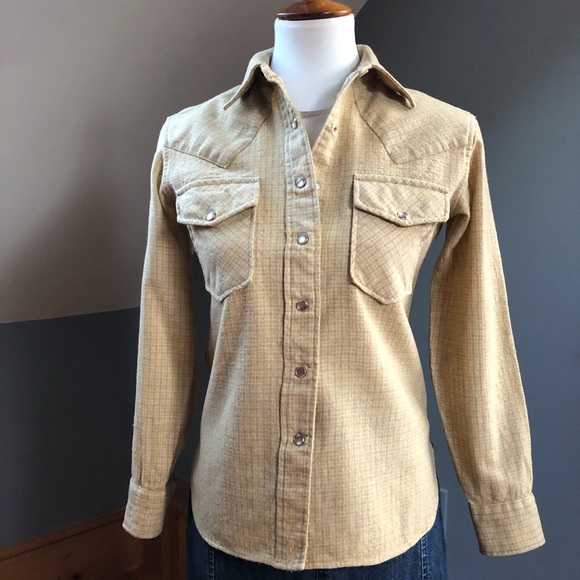 60’s Vtg Pendleton Wool Western Shirt - Picture 1 of 6